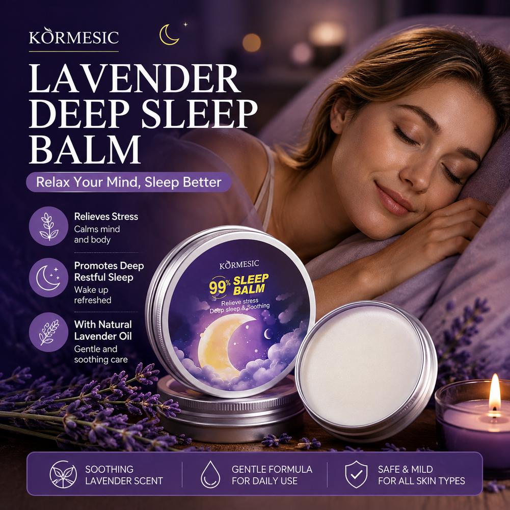 Lavender Oil - Lavender Deep Sleep Balm Insomnia Relief