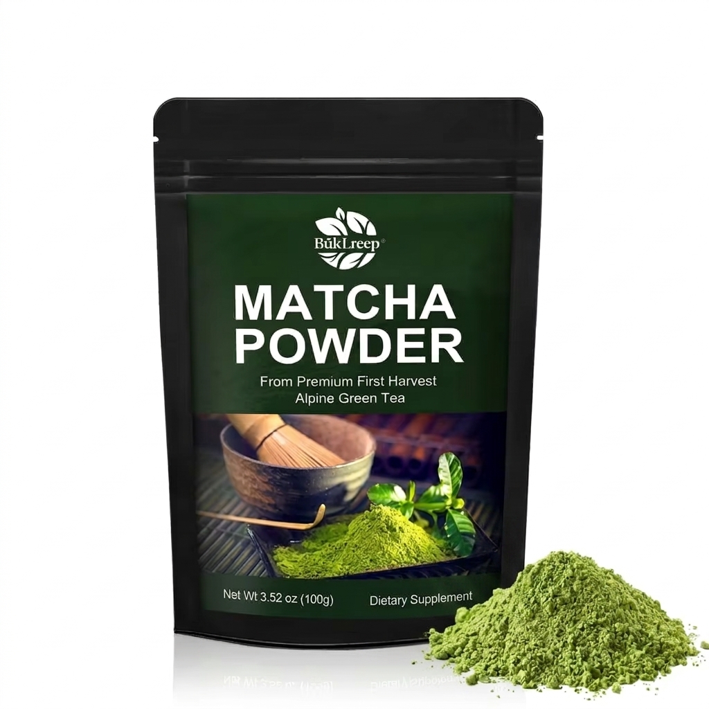 Herbal Tincture - Matcha Powder, Natural Energy Booster &