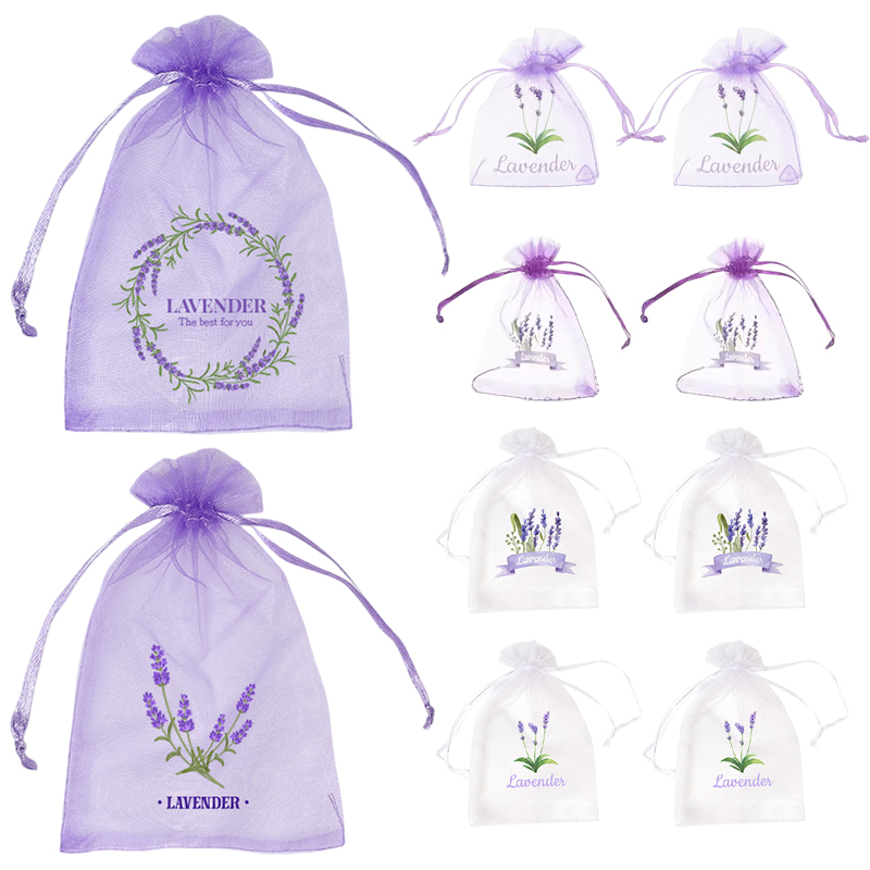20Pcs Lavender Pattern Drawstr - Dried Herbs review and price