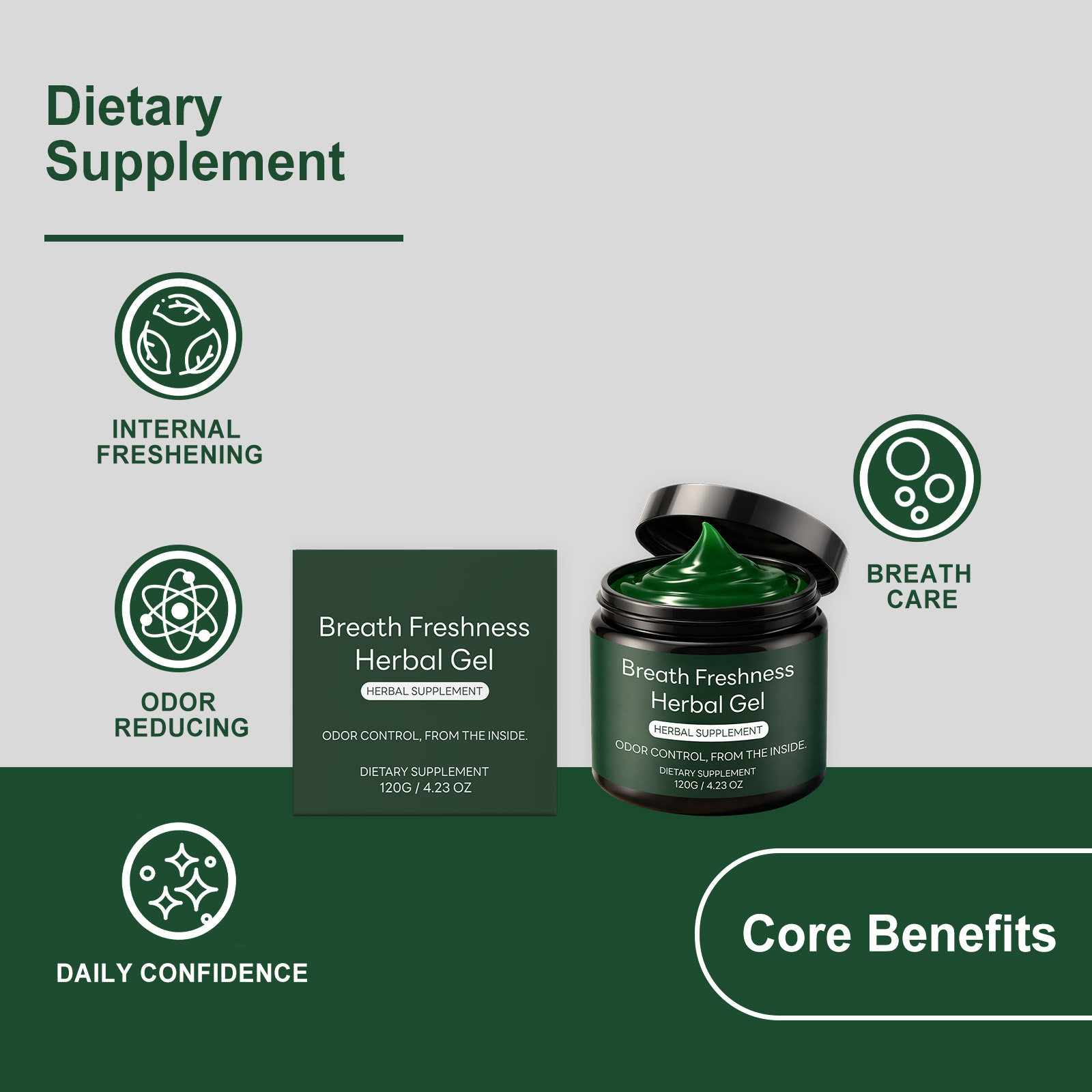 Breath Freshness Herbal Gel Su - Herbal Supplement review and price