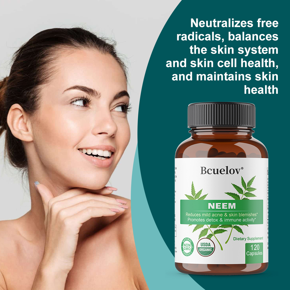 Organic Neem Leaf Capsules, He - Herbal Supplement review and price