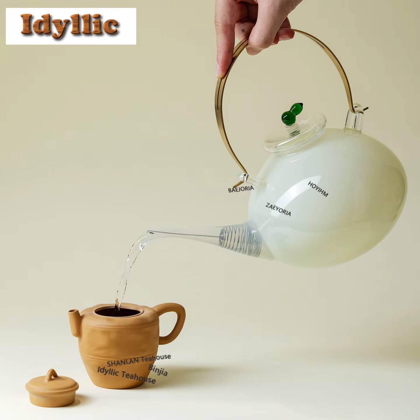880ml Ice Jade Glass Boiling W - Herbal Tea review and price
