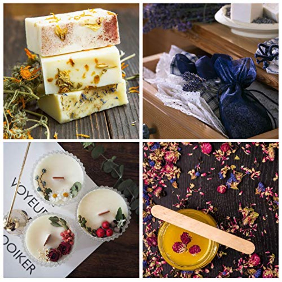 9 Bags Dried Flowers, 100% Nat - Dried Herbs review and price