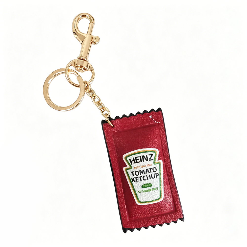 Cute Ketchup Bottle Keychain C - Turmeric review and price