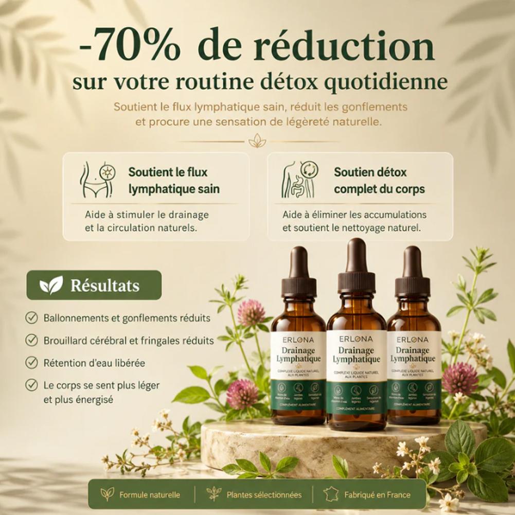 Herbal Lymphatic Drainage Drop - Herbal Tincture review and price