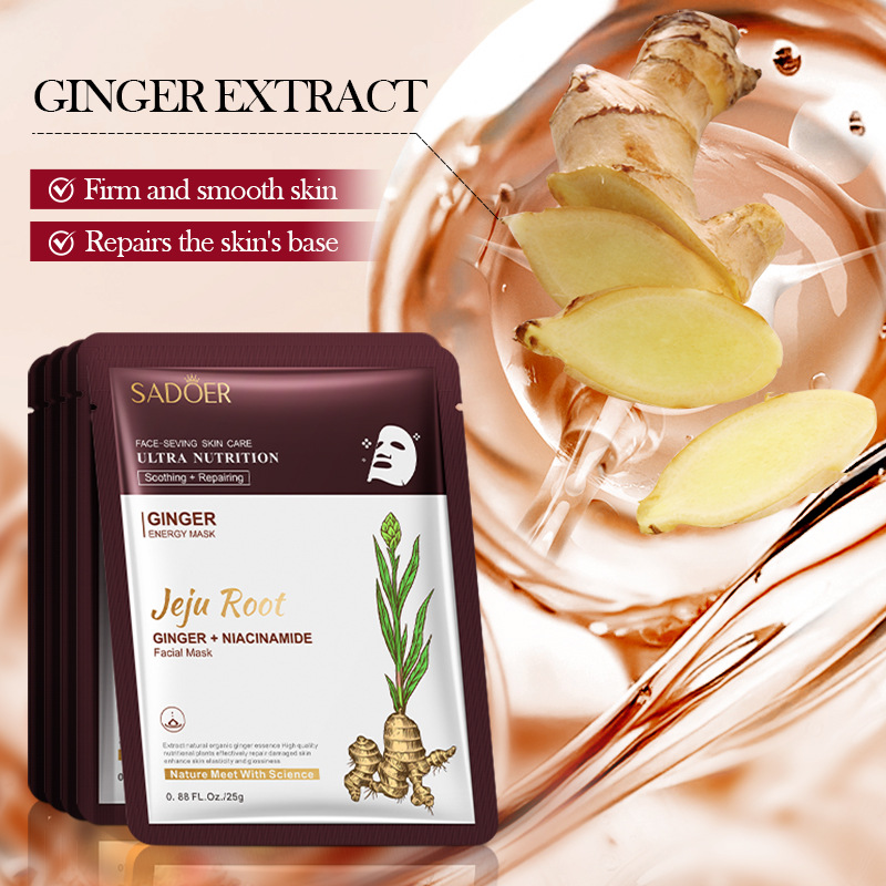 5pcs SADOER Plant Roots Face M - Ginger Tea review and price