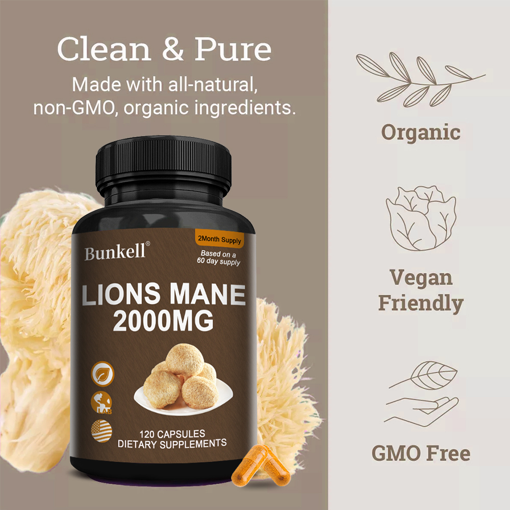 Organic Lions Mane Mushroom Ca - Ginger Tea review and price