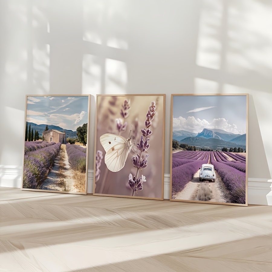 Lavender Provence 3pcs Canvas  - Lavender Oil review and price