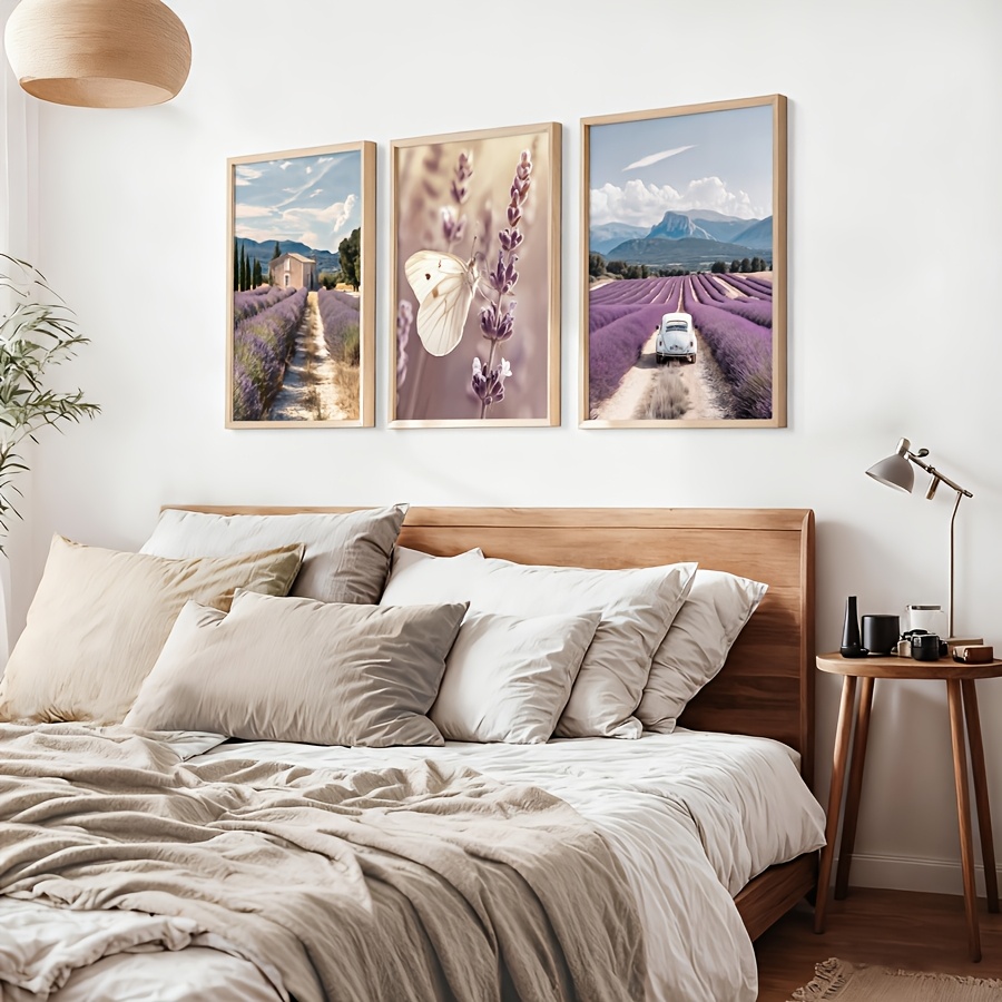 Lavender Provence 3pcs Canvas  - Lavender Oil review and price