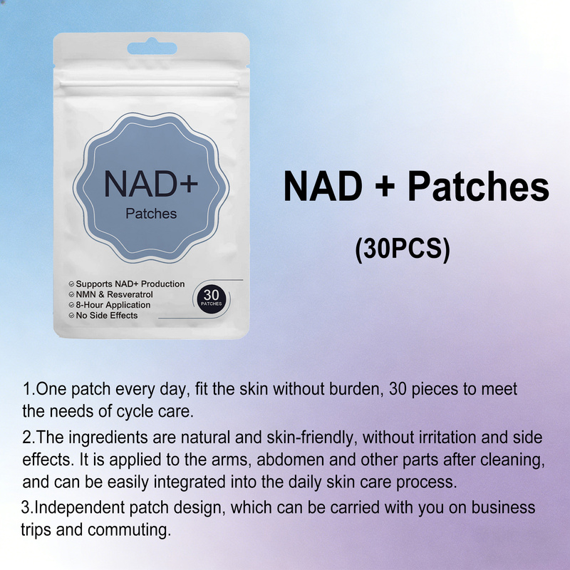 NAD+ Patches & Red Panax Ginse - Ginger Tea review and price