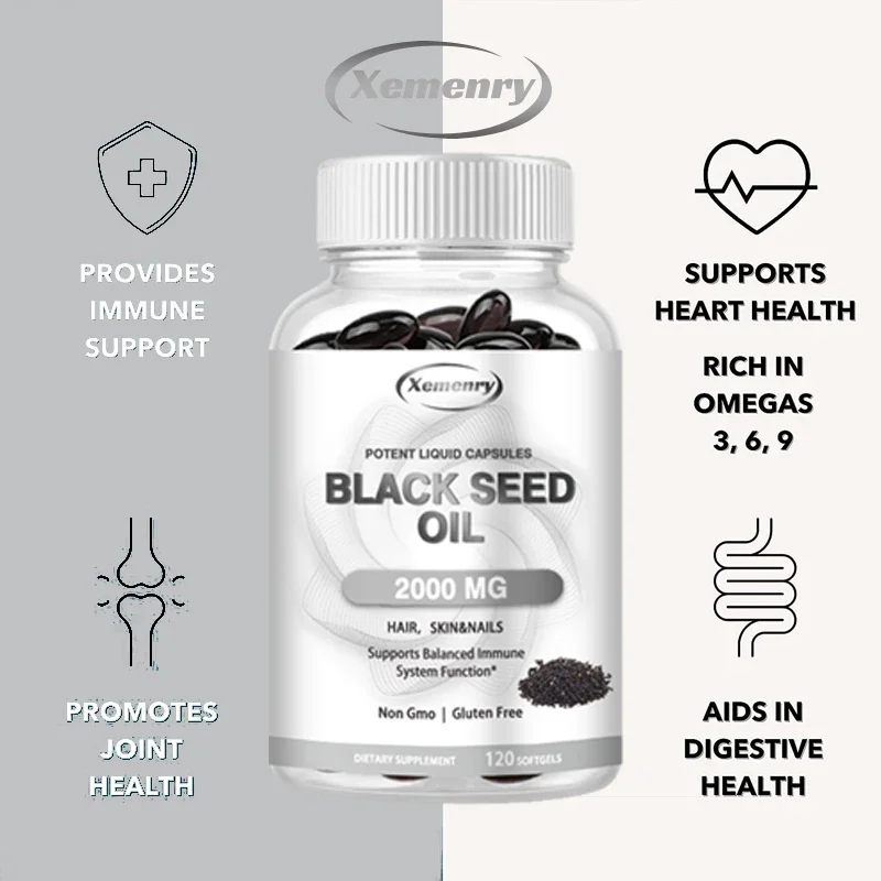 Vegan Black Seed Oil Capsules  - Herbal Supplement review and price