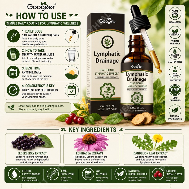 Googeer Lymphatic Support Drop - Echinacea review and price