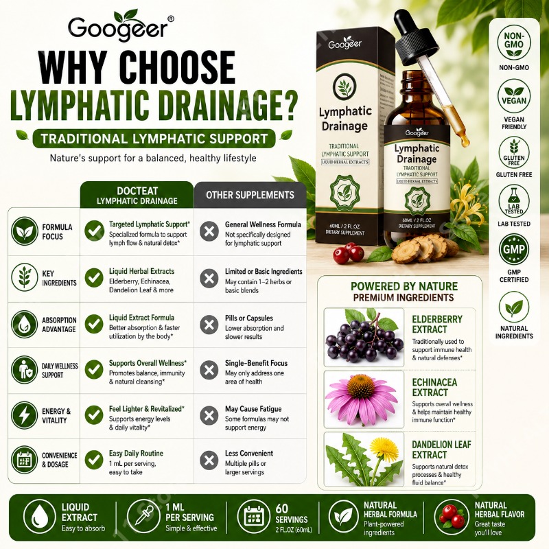 Googeer Lymphatic Support Drop - Echinacea review and price