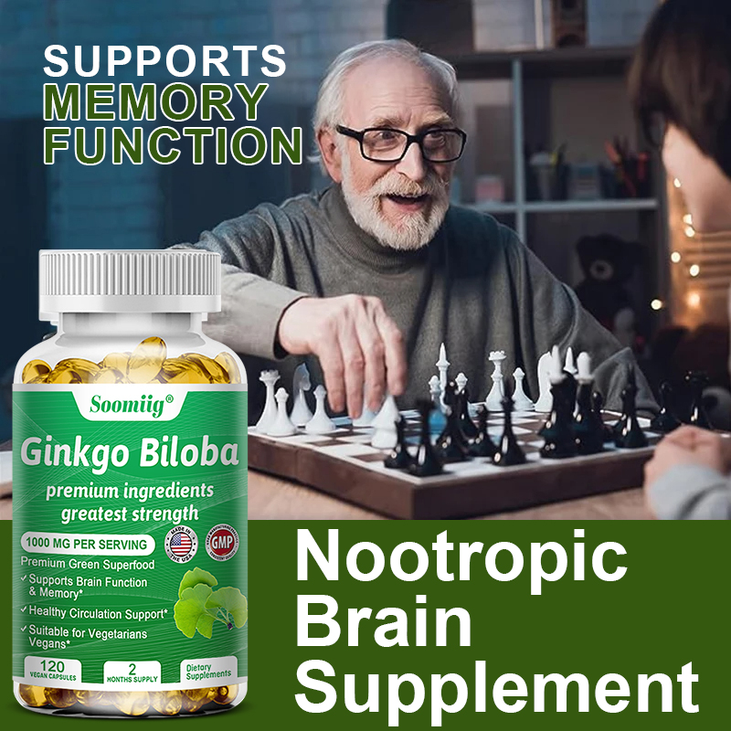 Ginko Biloba Capsules - Brain  - Ginger Tea review and price