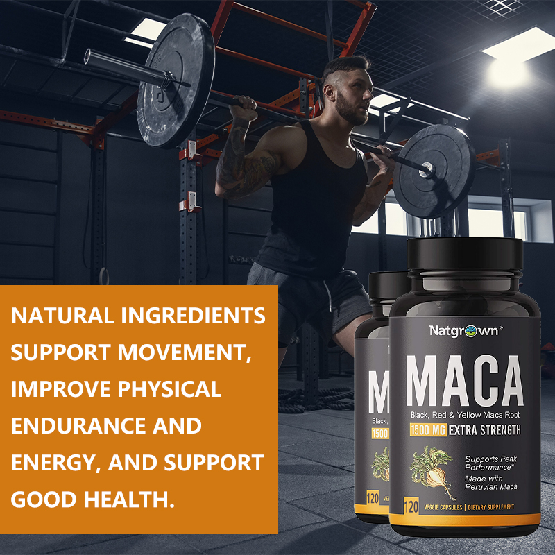 Maca Root Capsules (Black + Re - Herbal Supplement review and price