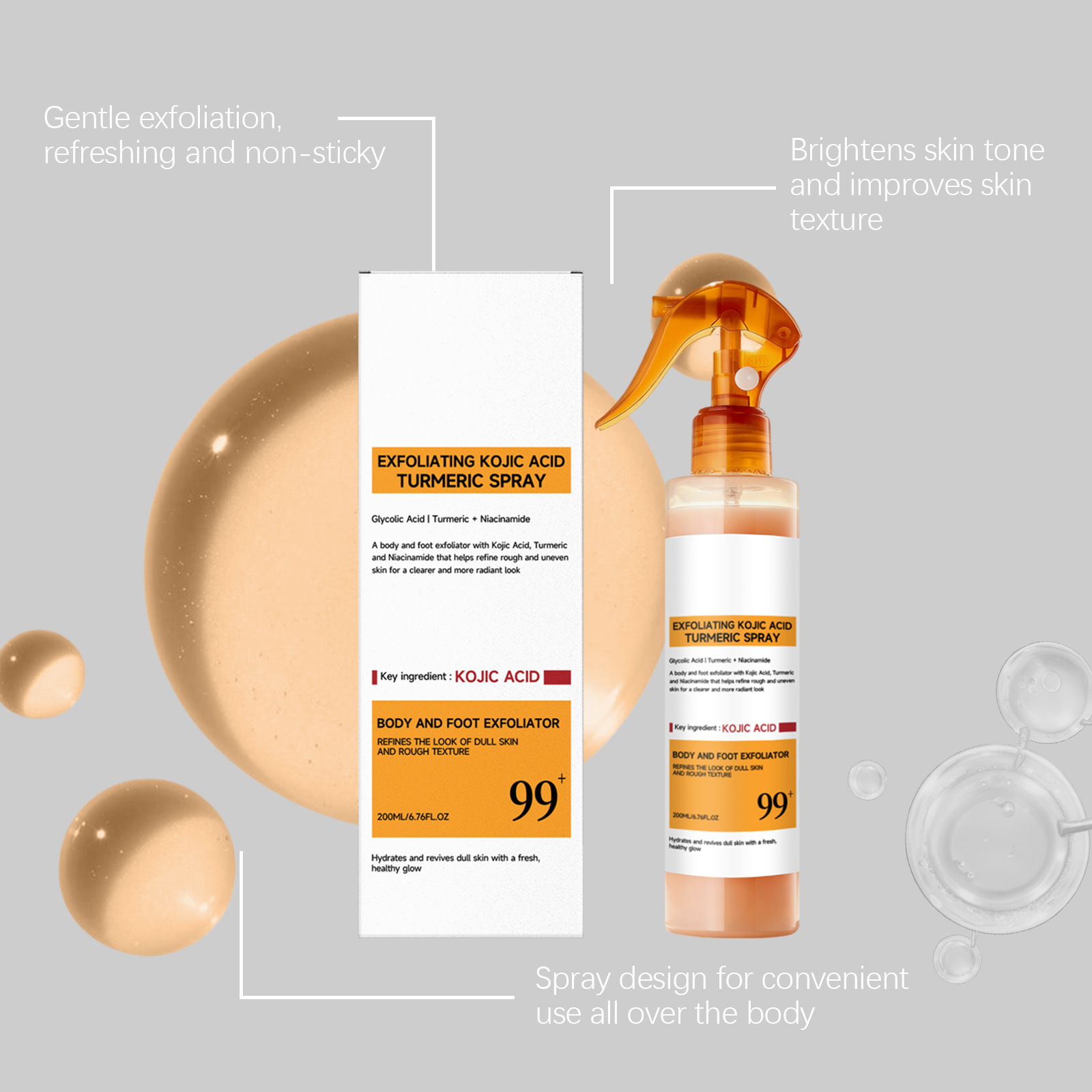 Kojic Acid Turmeric Care Spray - Turmeric review and price