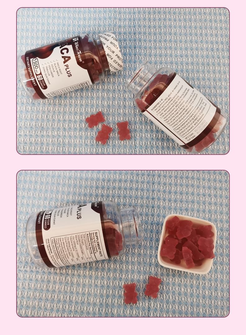 Maca Plus Gummies, Hip Butt Gu - Herbal Supplement review and price
