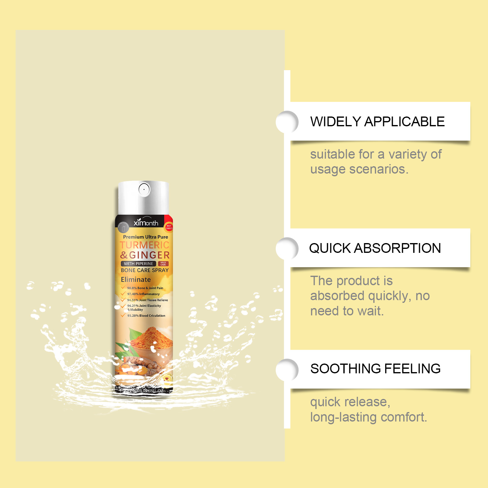 Turmeric Joint Soothing Spray, - Turmeric review and price