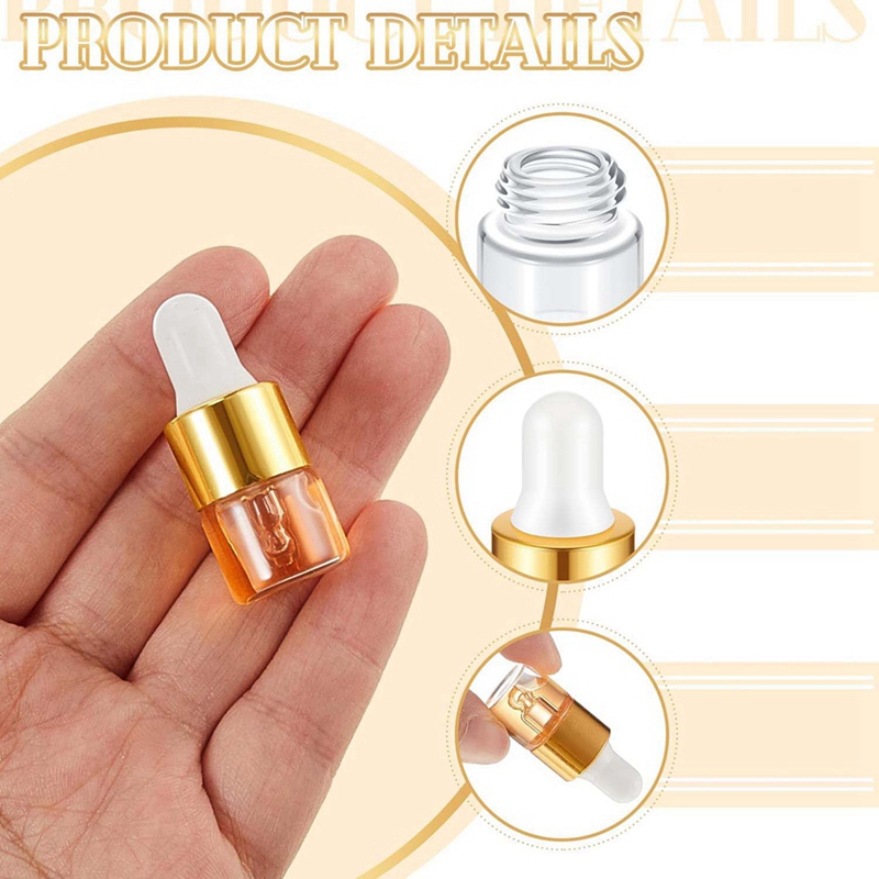100Pcs Mini Glass Dropper Bott - Essential Oils review and price